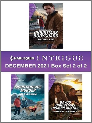 cover image of Harlequin Intrigue December 2021--Box Set 2 of 2